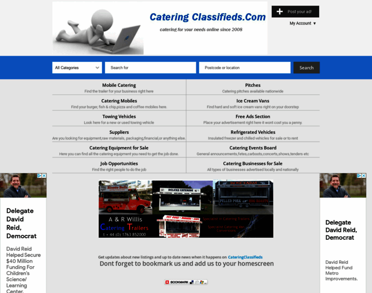 Cateringclassifieds.com thumbnail