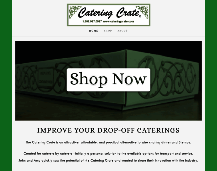 Cateringcrate.com thumbnail