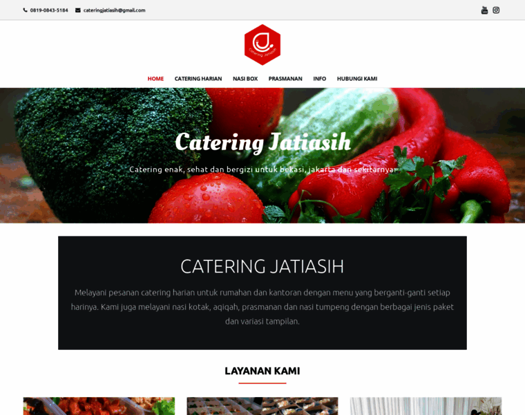 Cateringjatiasih.com thumbnail