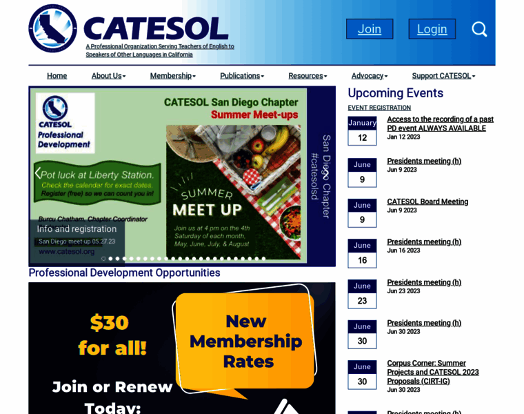 Catesol.org thumbnail