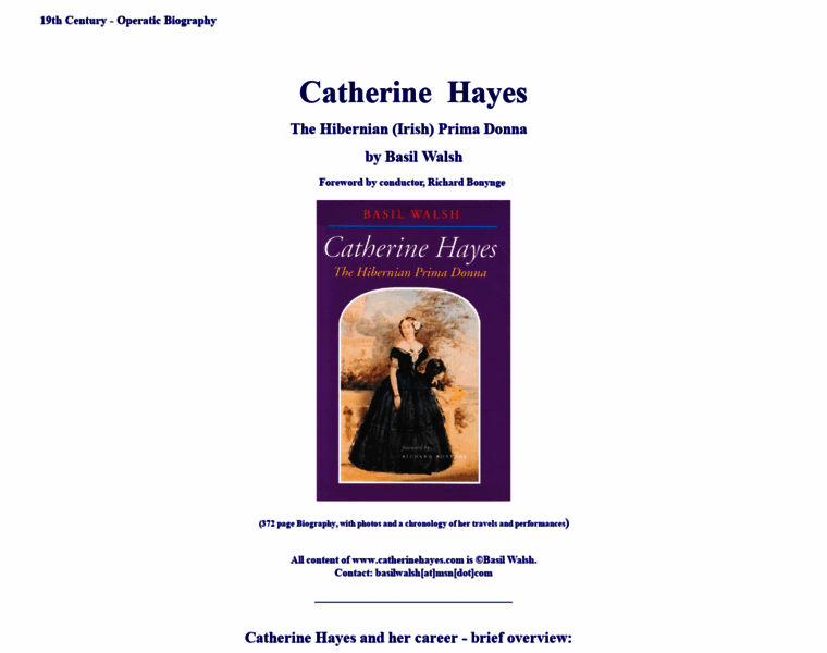 Catherinehayes.com thumbnail