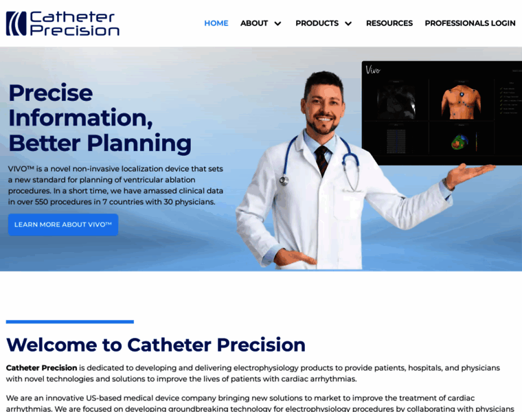 Catheterprecision.com thumbnail