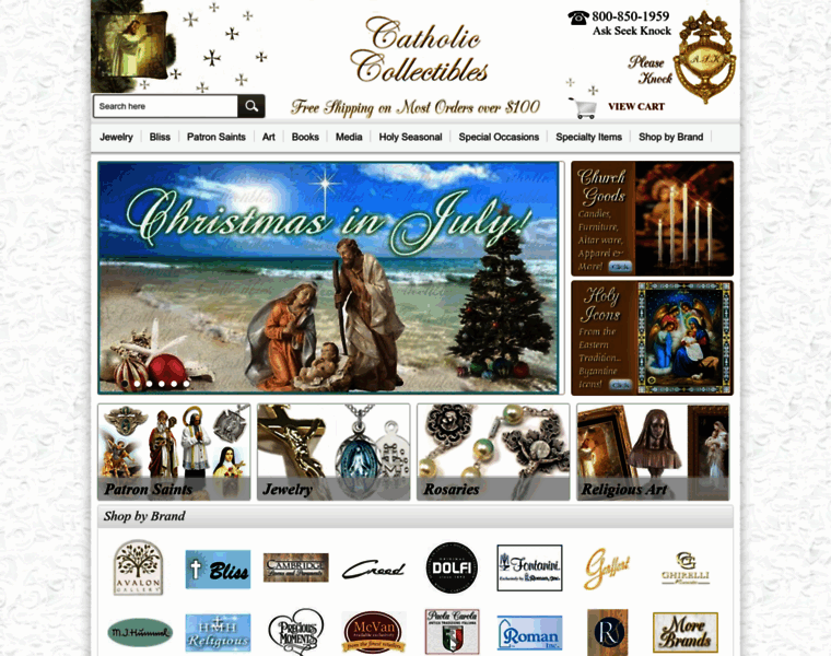 Catholic-collectibles.com thumbnail