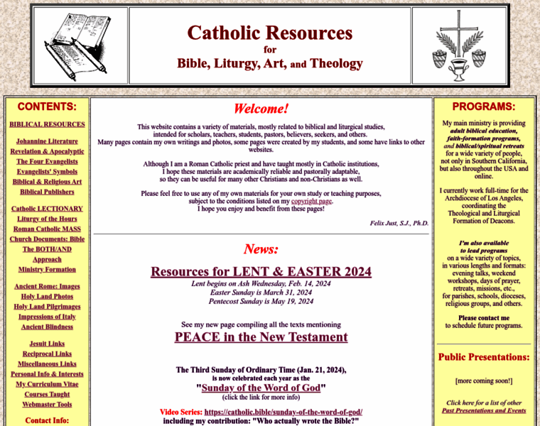 Catholic-resources.org thumbnail