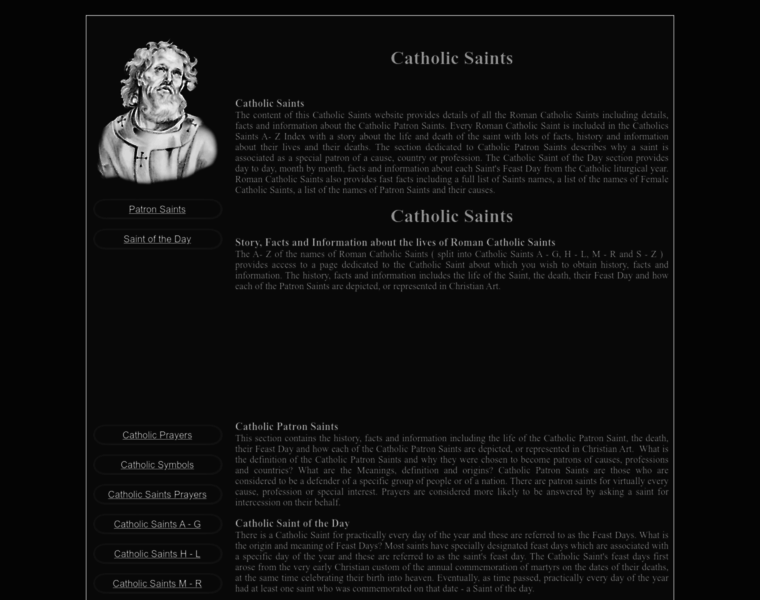 Catholic-saints.info thumbnail