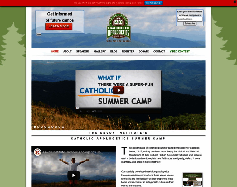 Catholicapologeticscamp.com thumbnail