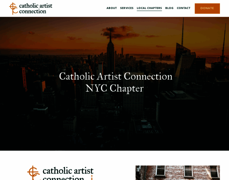 Catholicartistsnyc.com thumbnail