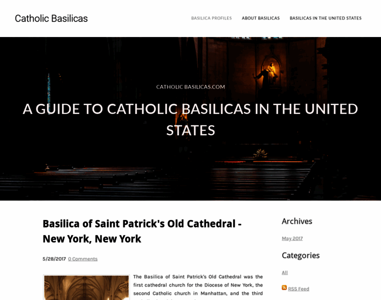 Catholicbasilicas.com thumbnail