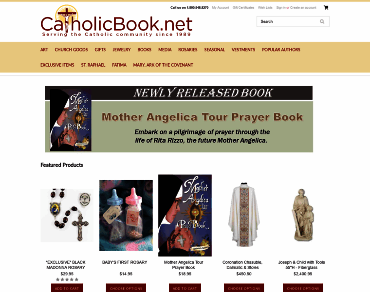 Catholicbook.net thumbnail