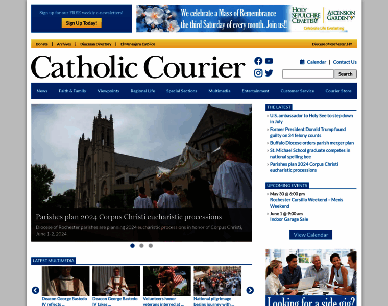 Catholiccourier.com thumbnail