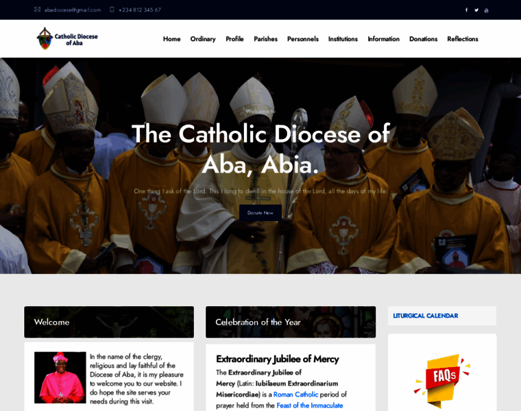 Catholicdioceseofaba.org thumbnail