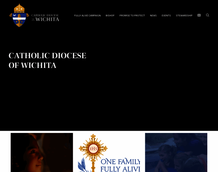 Catholicdioceseofwichita.org thumbnail