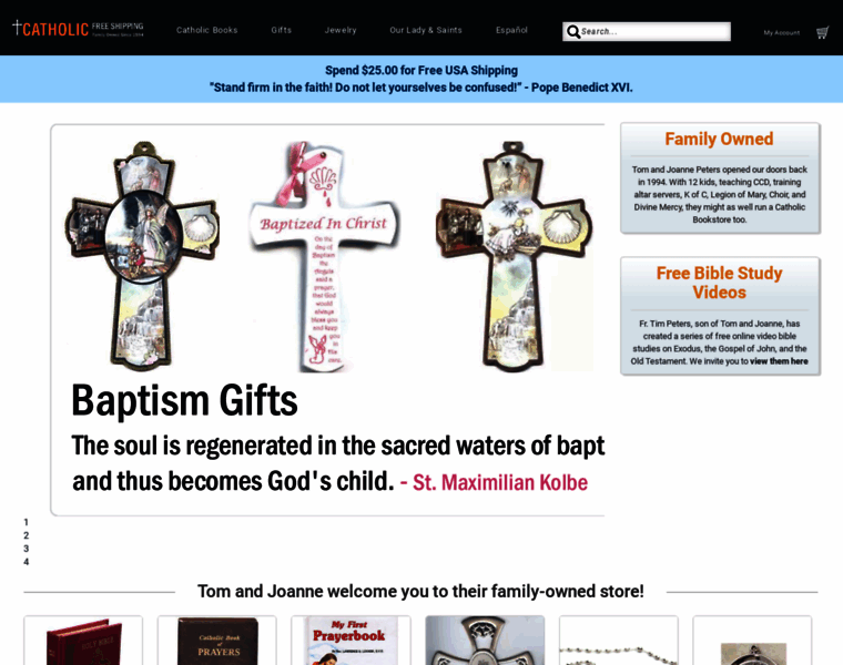 Catholicfreeshipping.com thumbnail