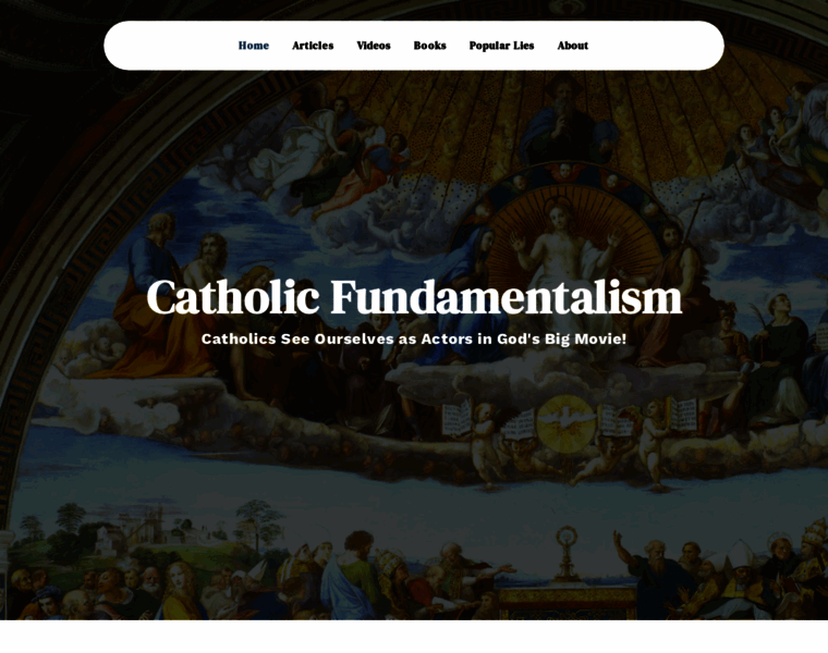 Catholicfundamentalism.com thumbnail