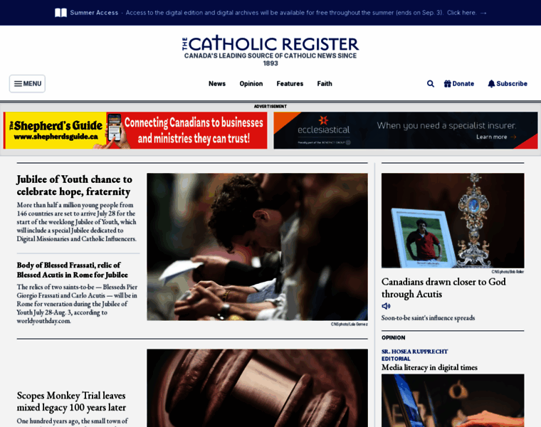 Catholicregister.org thumbnail Catholicregister.org thumbnail