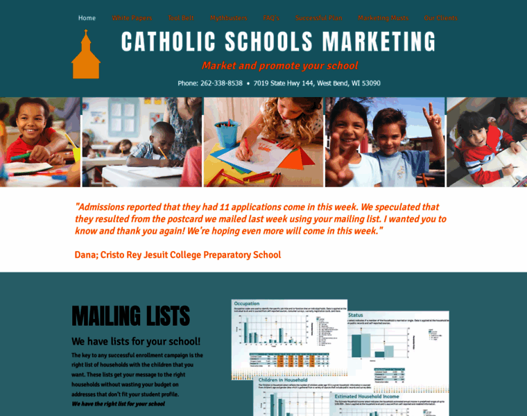 Catholicschoolsmarketing.com thumbnail