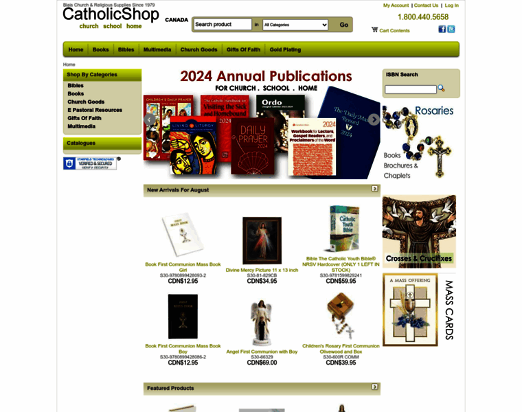 Catholicshop.ca thumbnail