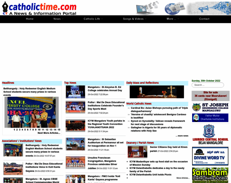 Catholictime.com thumbnail
