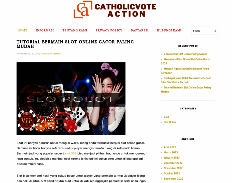 Catholicvoteaction.org thumbnail