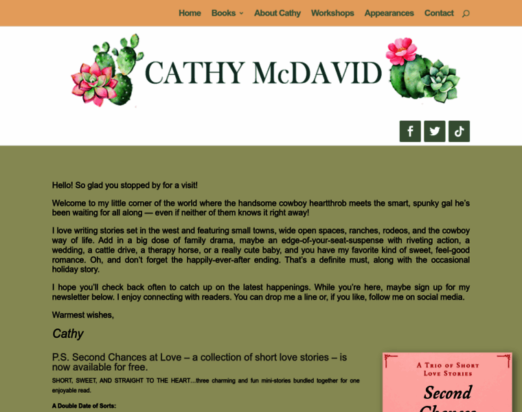 Cathymcdavid.com thumbnail