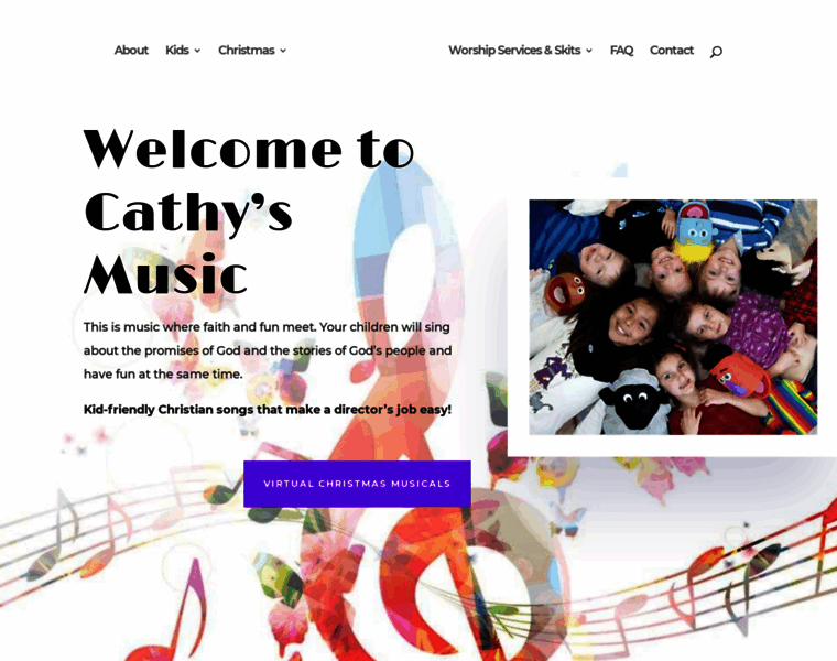 Cathysmusic.com thumbnail