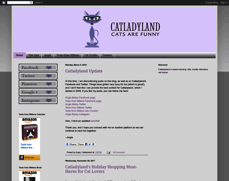 Catladyland.net thumbnail