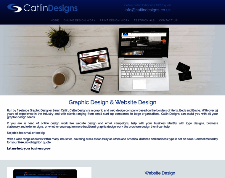 Catlindesigns.co.uk thumbnail