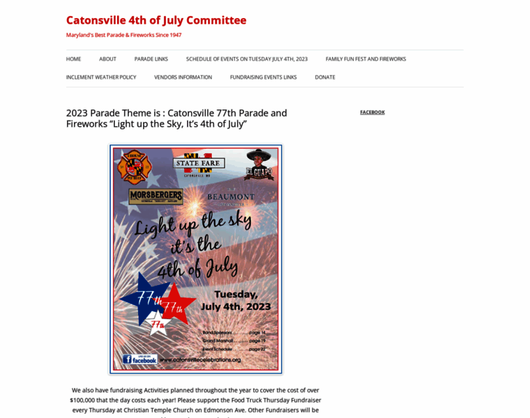 Catonsvillecelebrations.org thumbnail