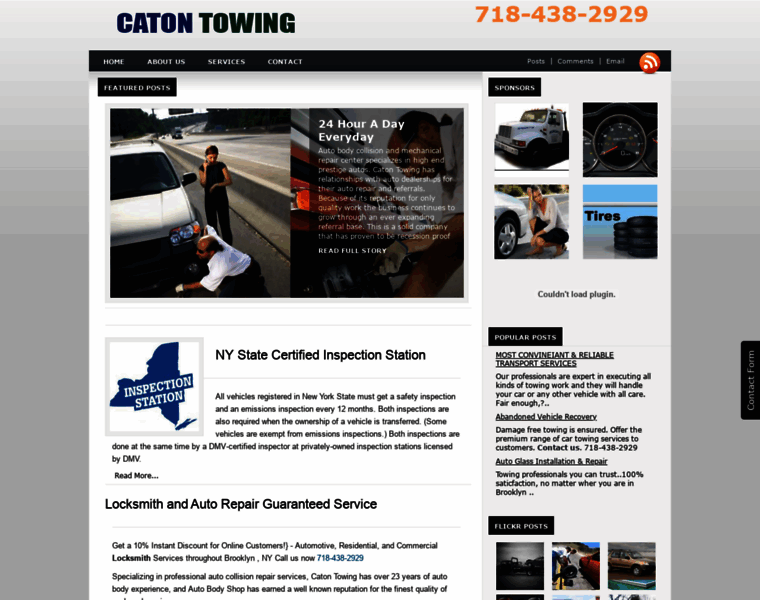 Catontowing.com thumbnail
