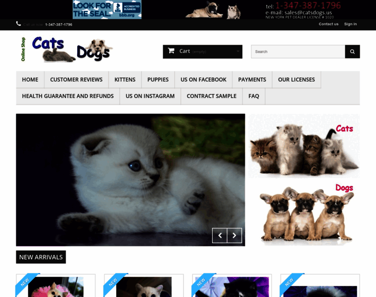 Catsdogs.us thumbnail