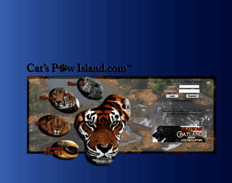 Catspawisland.com thumbnail
