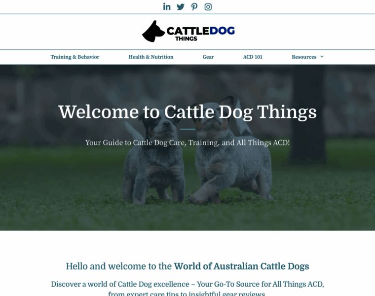 Cattledogthings.com thumbnail