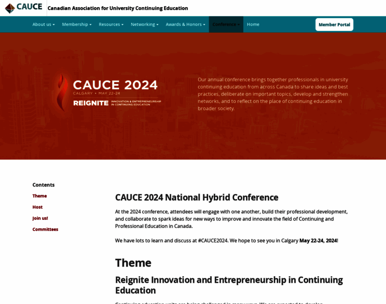 Cauce-conference.ca thumbnail