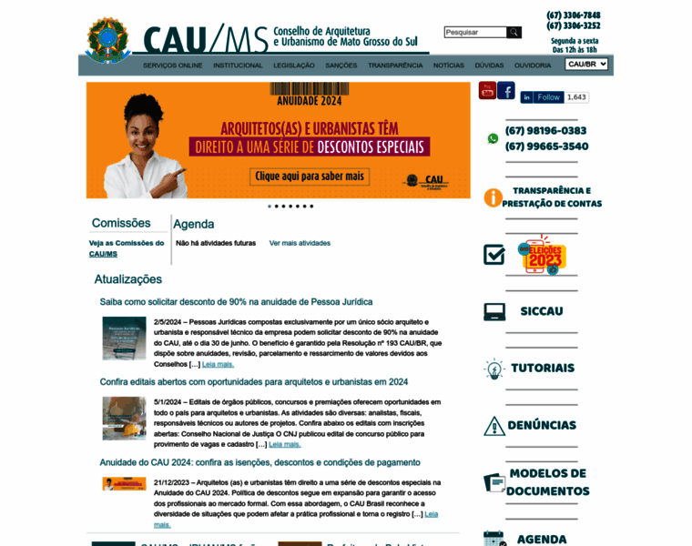 Caums.gov.br thumbnail