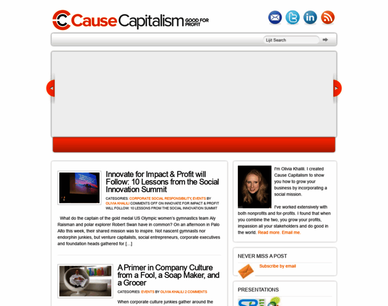Causecapitalism.com thumbnail