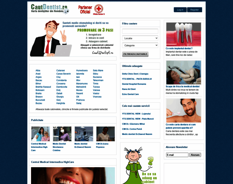 Cautdentist.ro thumbnail