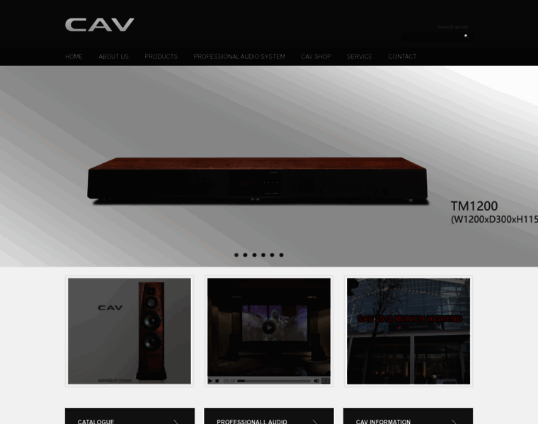 Cav-audio.com thumbnail