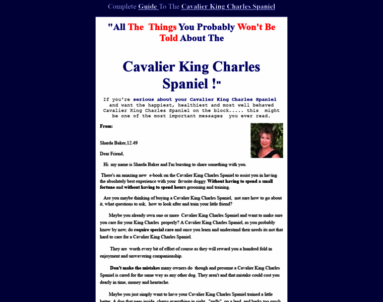 Cavalier-king-charles-guide.com thumbnail