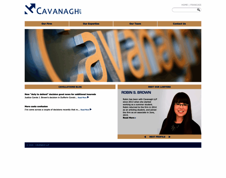 Cavanagh.ca thumbnail