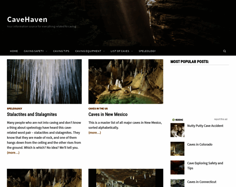 Cavehaven.com thumbnail