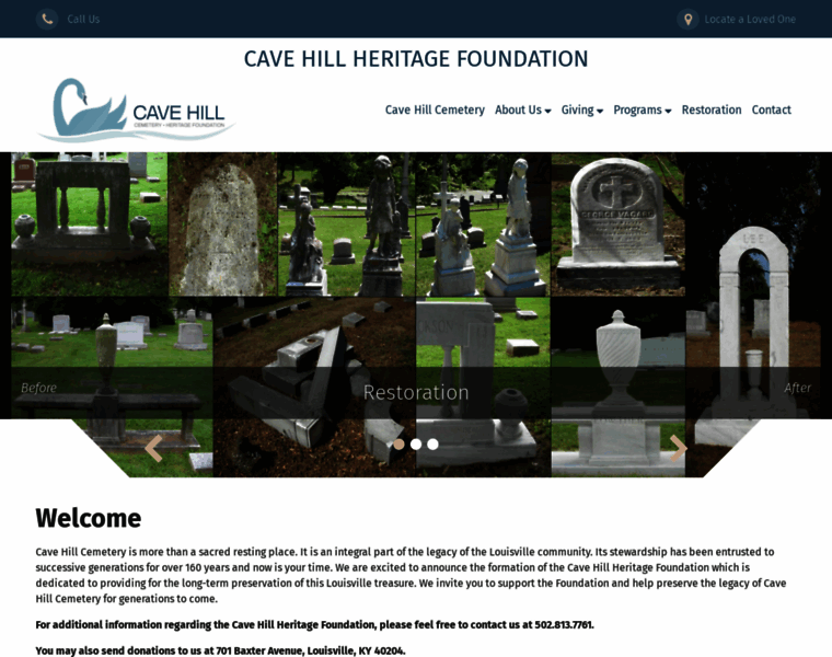 Cavehillheritagefoundation.org thumbnail