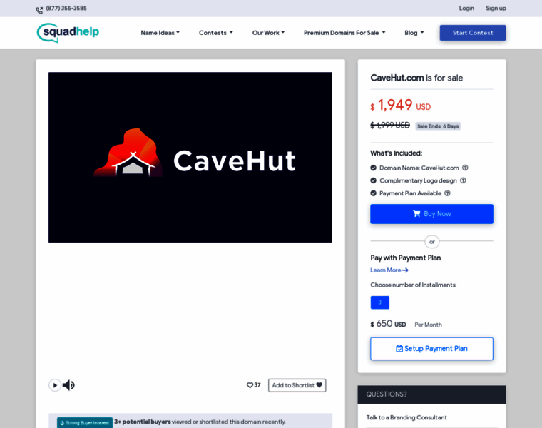 Cavehut.com thumbnail