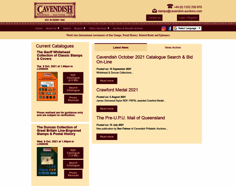 Cavendish-auctions.com thumbnail