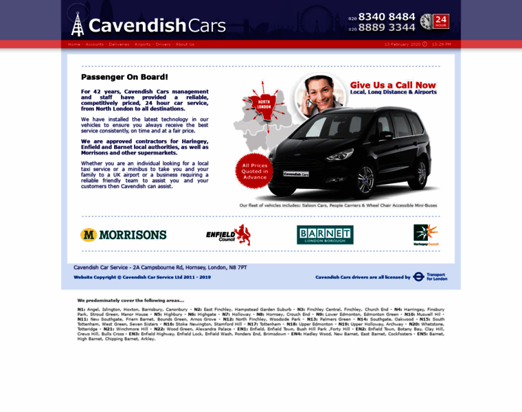 Cavendishcarservice.com thumbnail