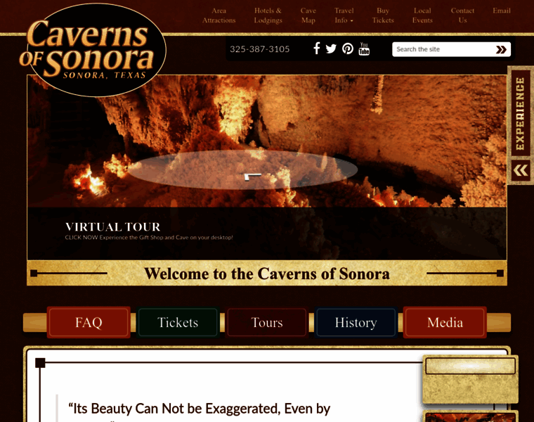 Cavernsofsonora.com thumbnail