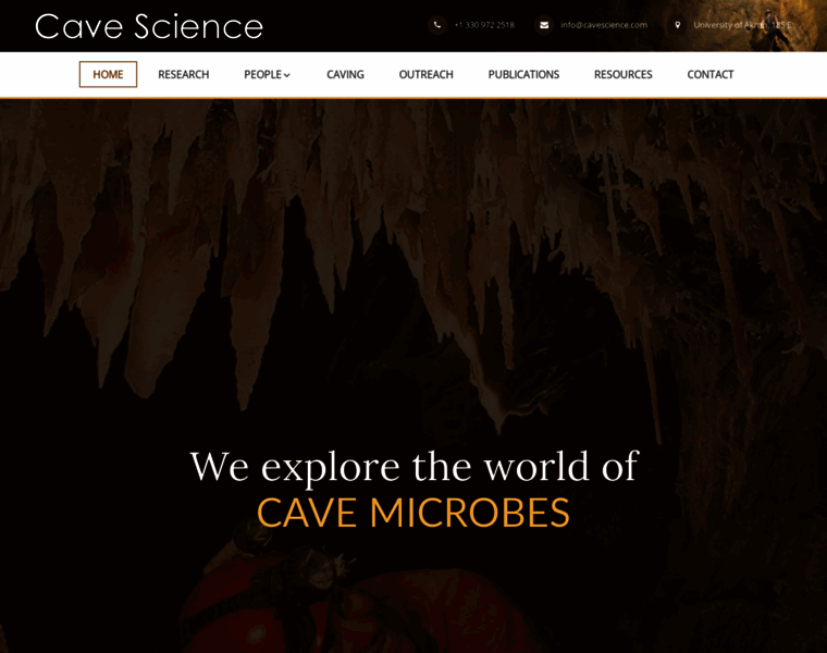 Cavescience.com thumbnail