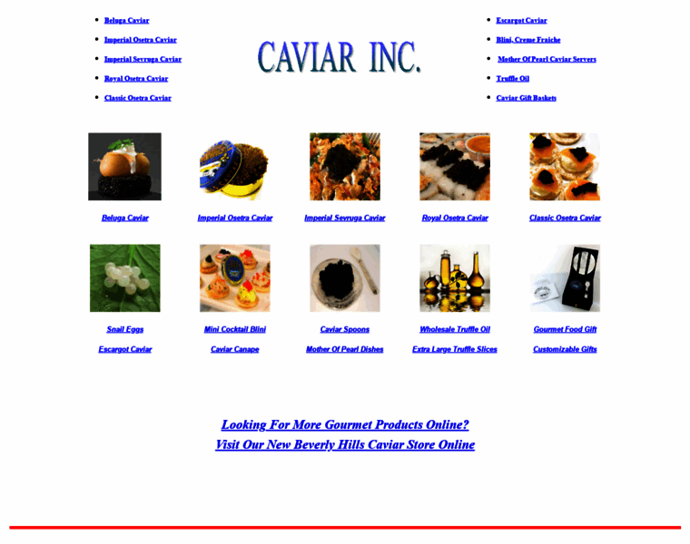 Caviarinc.com thumbnail