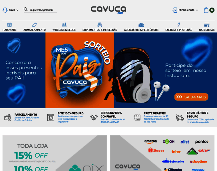 Cavuca.com.br thumbnail