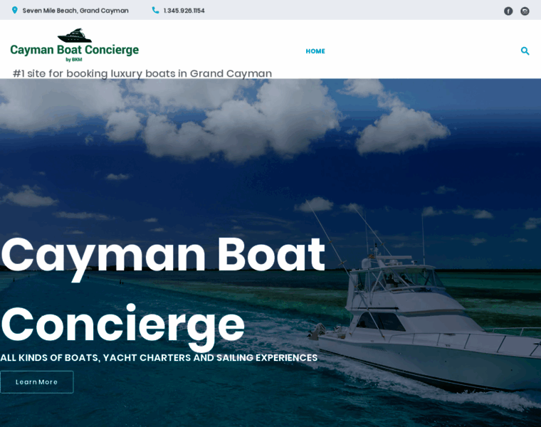 Caymanboatcharters.com thumbnail