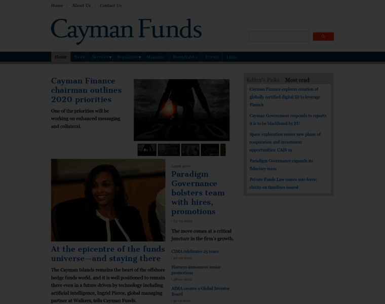 Caymanfundsmagazine.com thumbnail